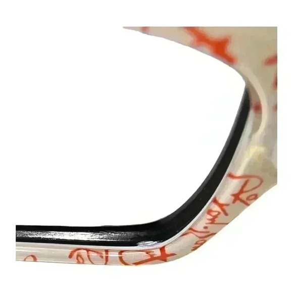 Ray Ban *Read* Frames Only RB 5324 5014 51016 140 Black Cream Red Optical Frames - Picture 11 of 16